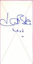 autographe jane birkin
