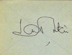 autographe jane birkin