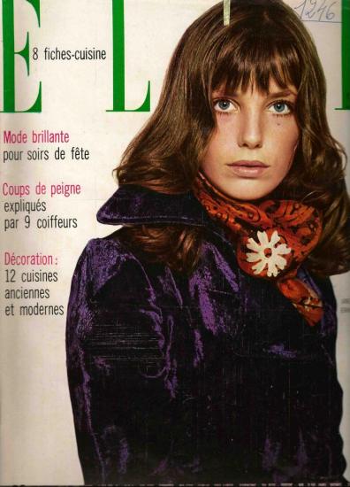 Jane Birkin couverture magazine Elle n° 1246 3 novembre 1969