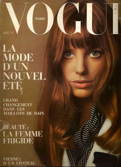 Jane Birkin couverture magazine Vogue mai 1969