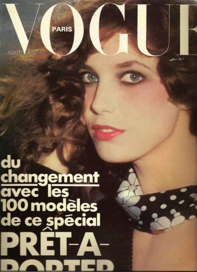 Jane Birkin couverture magazine Vogue n° 548 août 1974