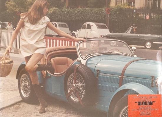 Jane Birkin et Serge Gainsbourg film Slogan 1969 de Pierre Grimblat