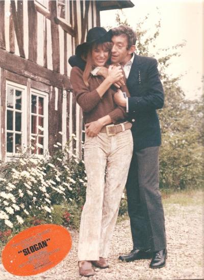 Jane Birkin et Serge Gainsbourg film Slogan 1969 de Pierre Grimblat