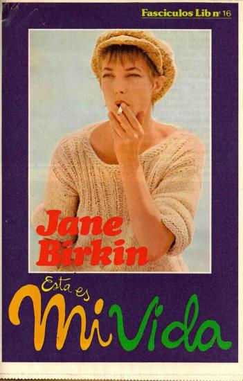 Jane Birkin fascicule n° 16 magazine LIB n° 260 ano 6 13 octobre 1981