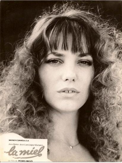 jane Birkin film La miel, de Pedro Maso