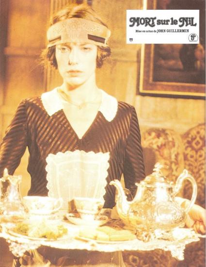 Jane Birkin film Mort sur le Nil, de John Guillermin photos d'exploitation