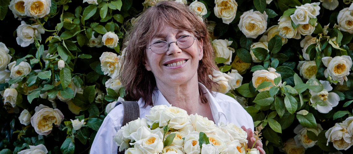 jane Birkin marraine de la rose Amnensty International