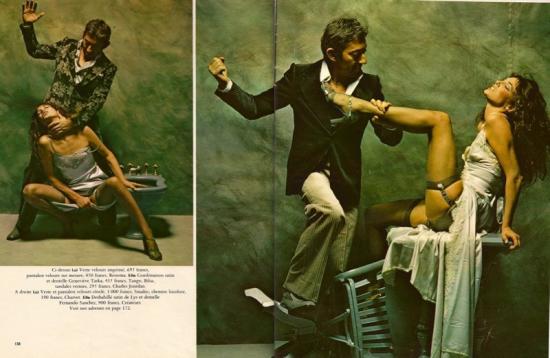 jane birkin et serge gainsbourg - magazine Lui ou Playboy