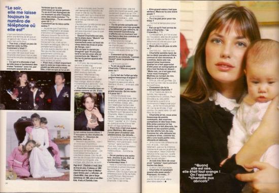 jane birkin paris match-n-2021-19-fevrier-1988