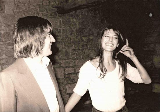 jane birkin et serge lama photo agence agip