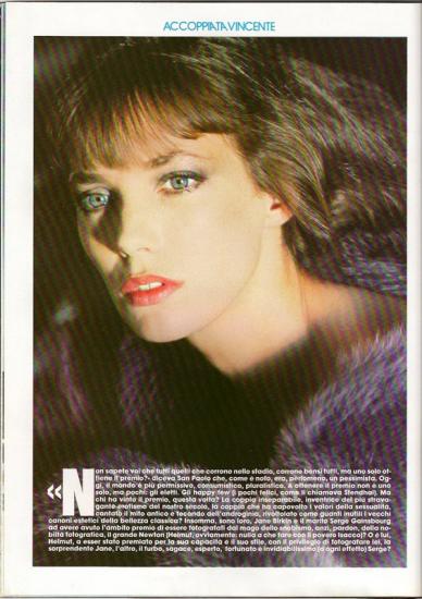 Jane Birkin Playmen, edition italienne - n 7, juillet 1979 d