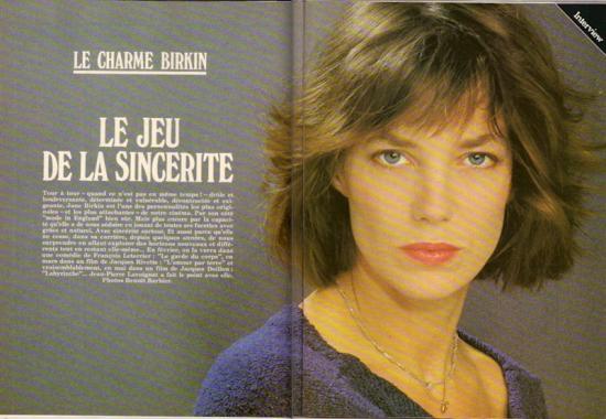 jane birkin premiere n-83-fevrier-1984