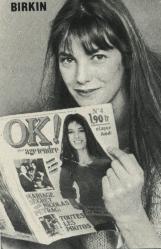 Jane Birkin coupure de presse