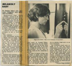 Jane Birkin article presse française