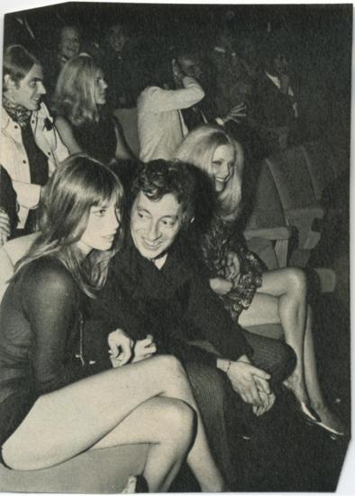 Jane Birkin et Serge Gainsbourg presse française