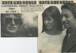 Jane Birkin Gainsbourg Hallyday article presse française