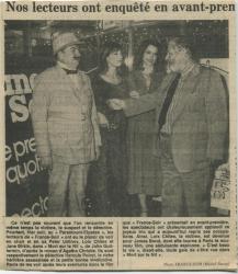 Jane Birkin presse française
