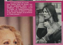 Jane Birkin article presse française