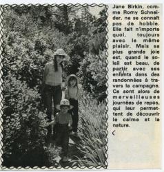 Jane Birkin article presse française