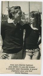 Jane Birkin coupure de presse