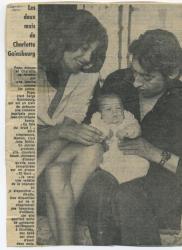 Jane Birkin et Serge Gainsbourg presse française