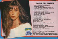 jane birkin ex fan des sixties article de presse