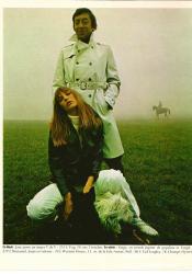 Jane Birkin et Serge gainsbourg - magazine Lui, n° 61, janvier 1969